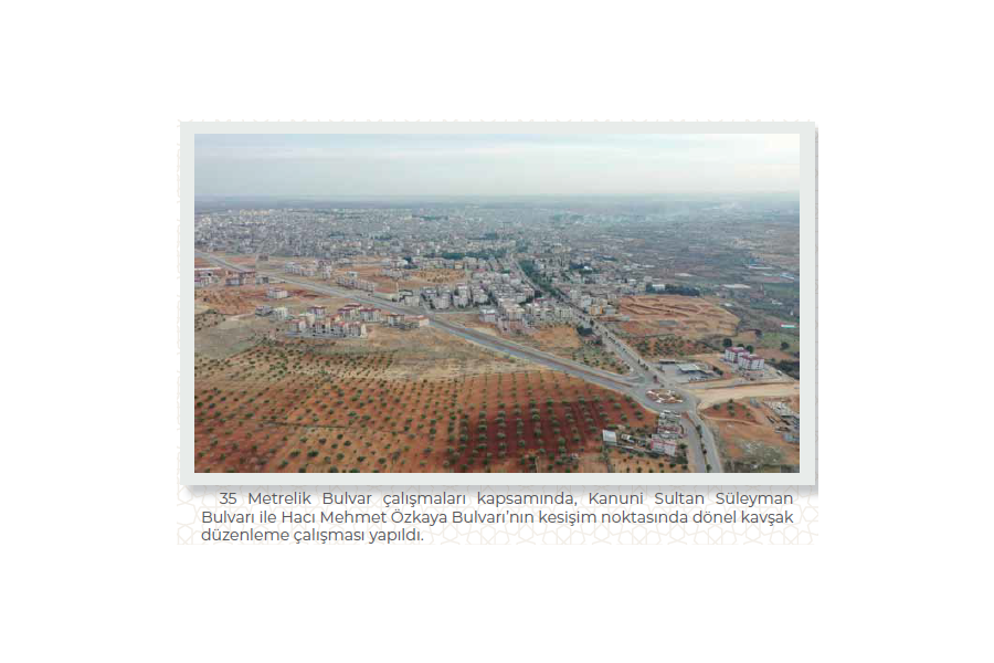 13 ADET KAVŞAK VE MEYDAN DÜZENLEMESİ